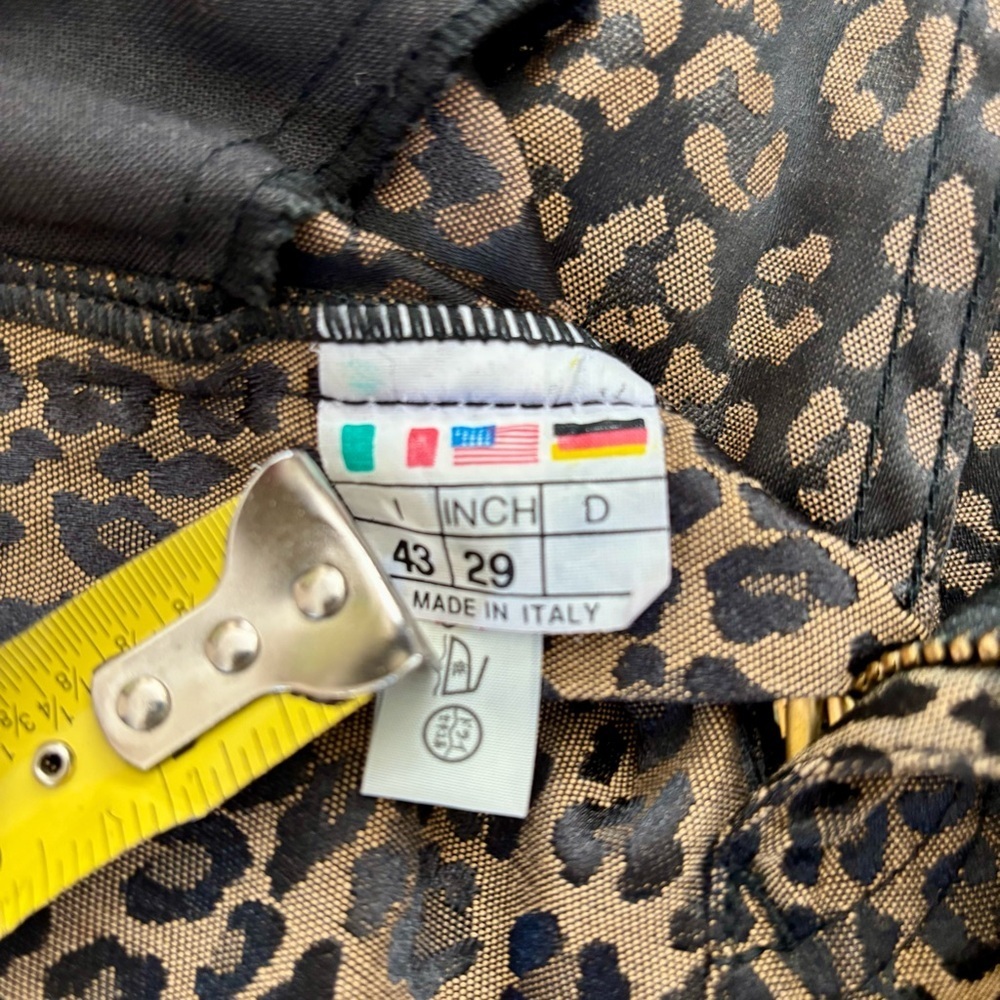 Fendi Leopard Print Pants - Brown and Black - Picture 8 of 10